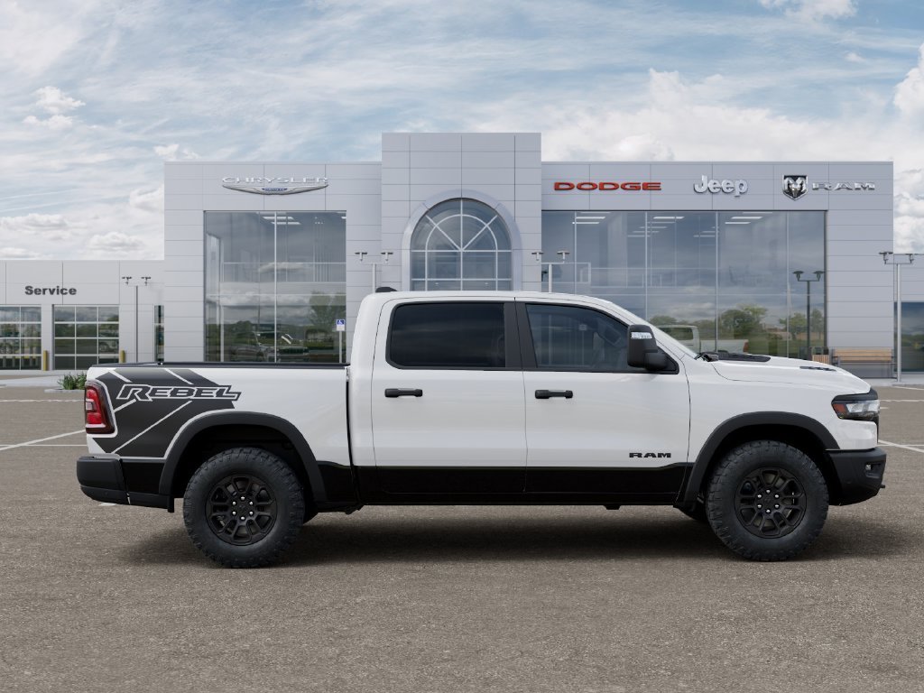 New 2027 Bright White Clear-Coat Exterior Paint RAM Rebel image 21