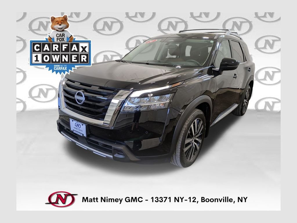 Used 2024 Black Nissan Platinum image 1