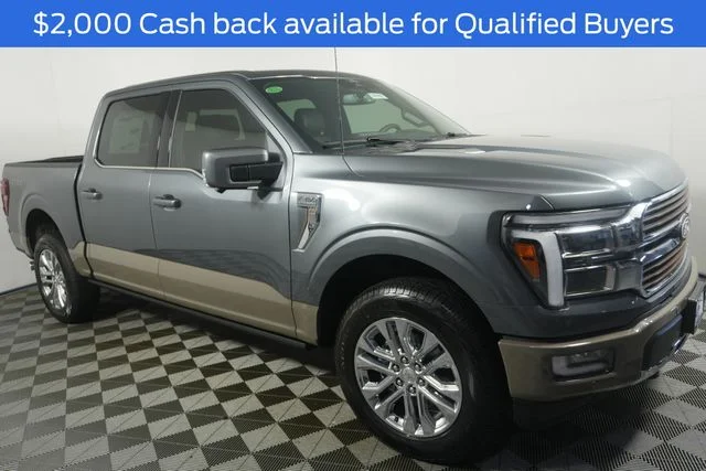 New 2026 Carbonized Gray Metallic Ford King Ranch® image 2