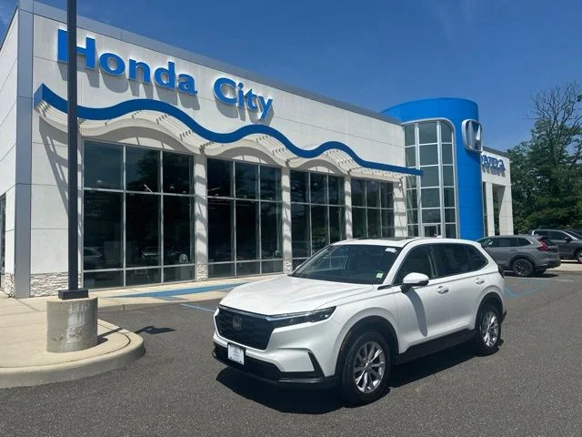 Certified Used 2024 Platinum White Pearl Honda EX image 2