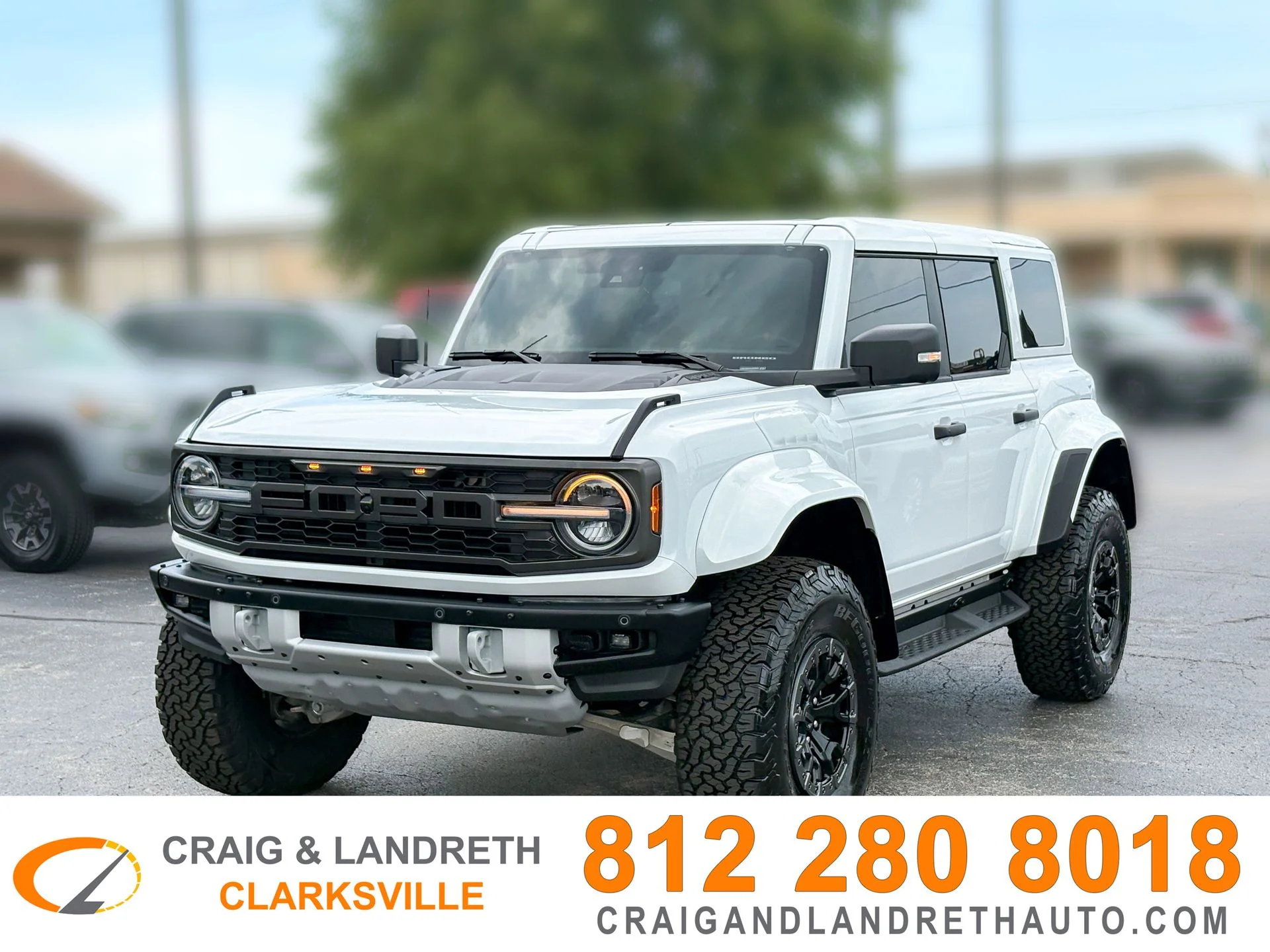 Used 2025 White Ford Raptor image 5