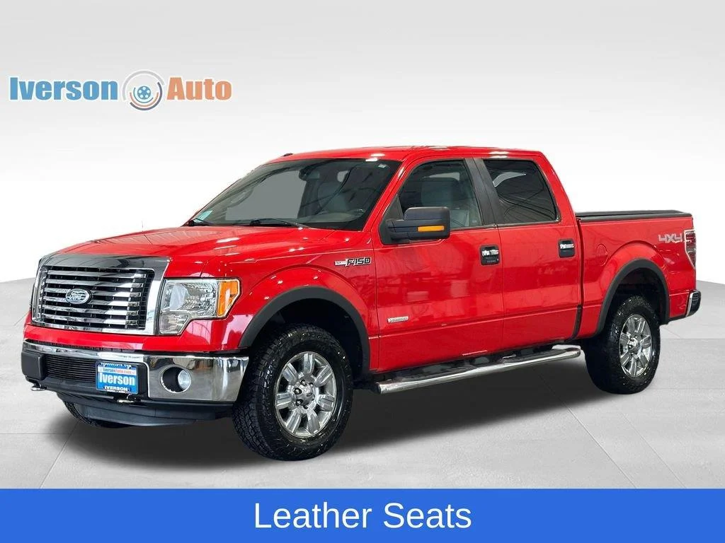 Used 2012 Race Red FORD 4WD SUPERCREW 145