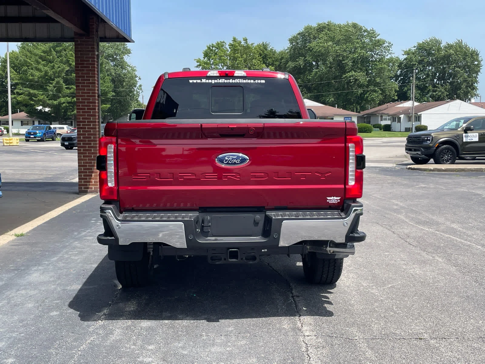 New 2026 Ruby Red Metallic Tinted Clearcoat Ford F-250® Lariat® image 4