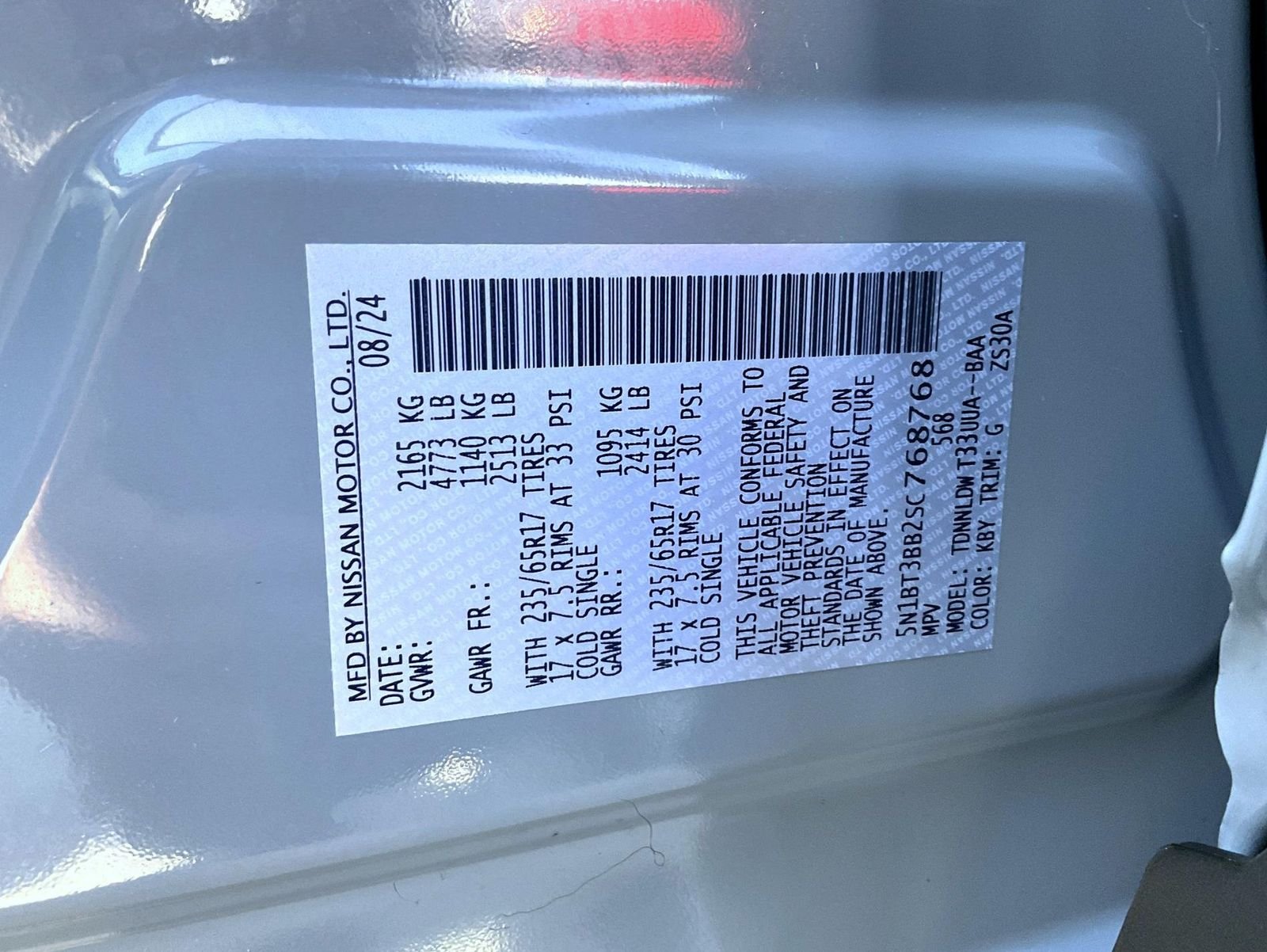 Certified Used 2025 Gray Nissan Rock Creek image 26