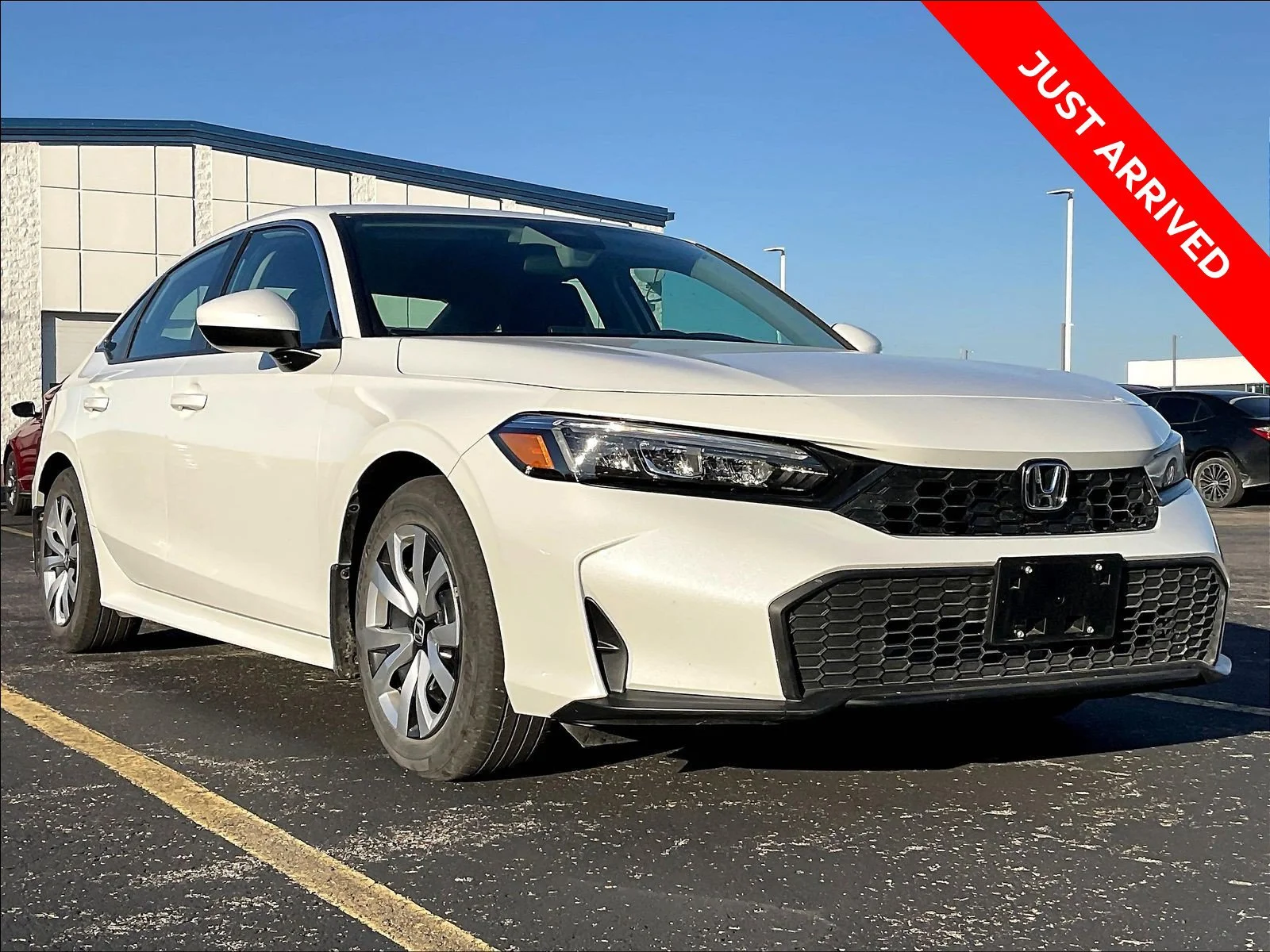 Certified Used 2025 Platinum White Pearl Honda LX image 1