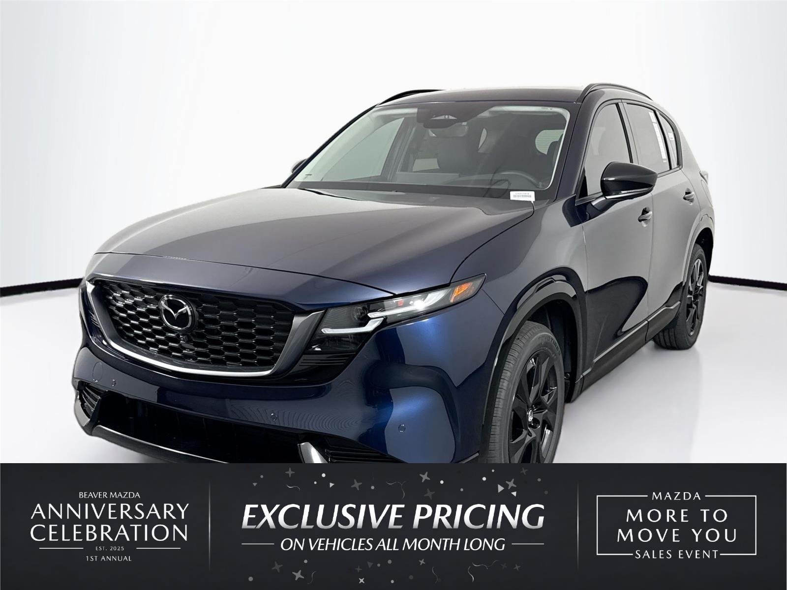 New 2026 Navy Blue Mica Mazda 2.5 S Premium Plus AWD image 1