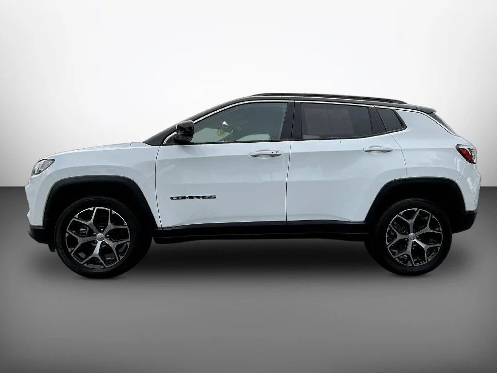 Used 2024 Bright White Clearcoat Jeep Limited image 4