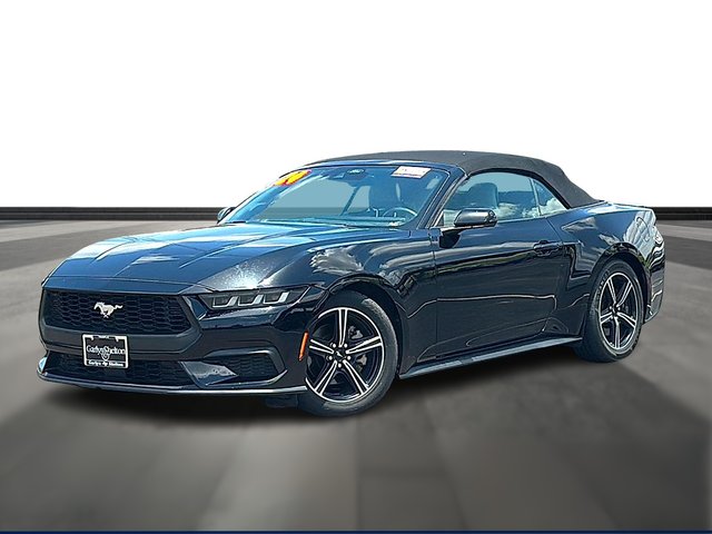 Pre-Owned 2024 Ford Mustang EcoBoost 2.3L I-4 port/direct injection, DOHC, variable valve control, intercooled turbo, premium unleaded, engine with cylinder deactivation and 315HP RWD EcoBoost Premium Convertible