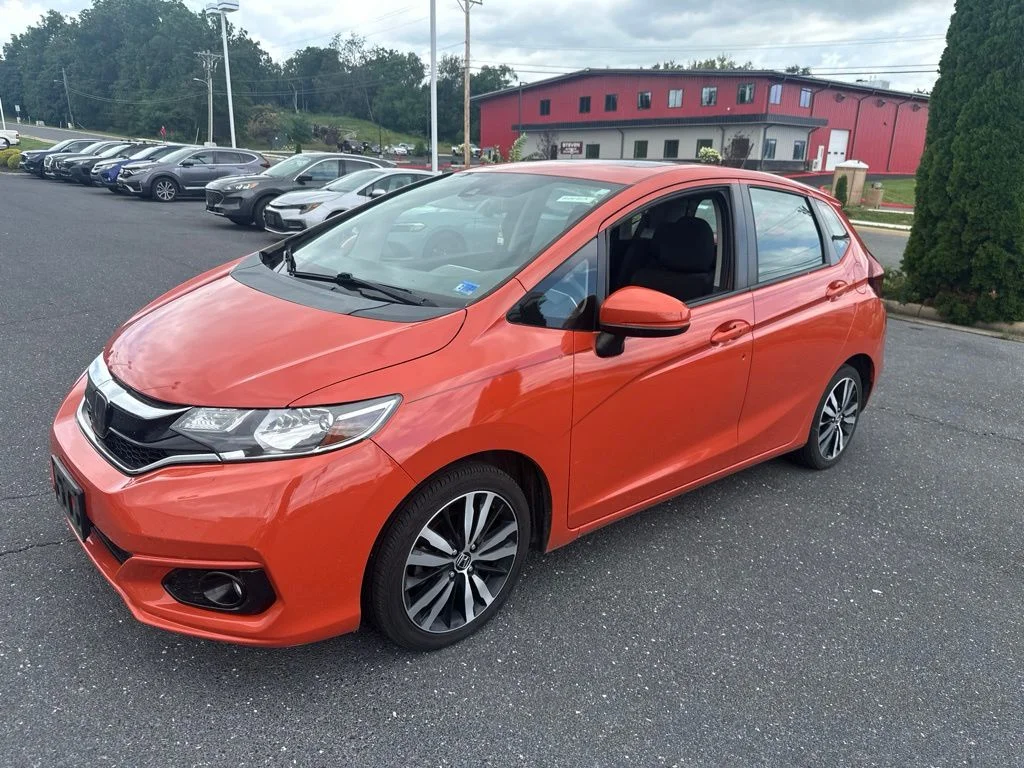 Used 2018 Orange Fury Honda EX image 1