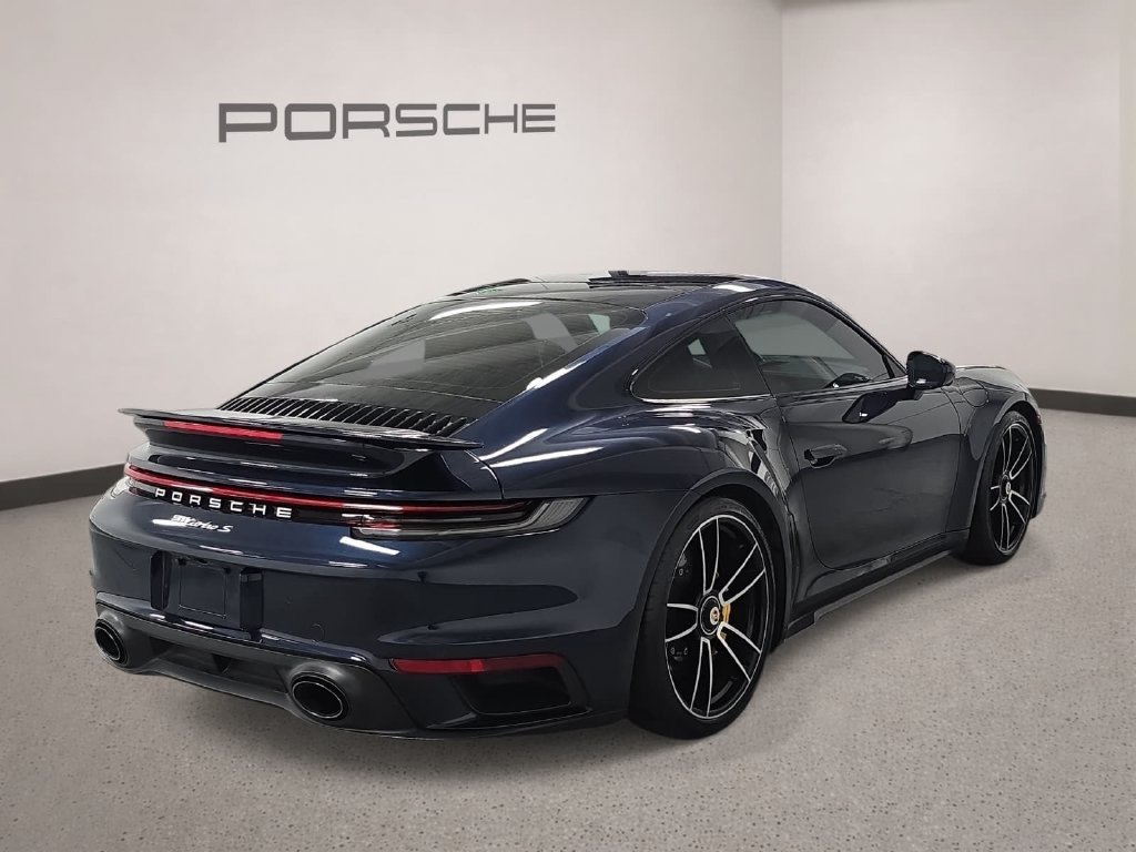 Certified Used 2021 Blue Porsche Turbo S image 7
