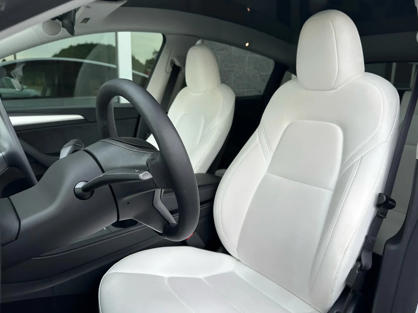 Used 2024 Pearl White Multi-Coat Tesla Long Range image 8