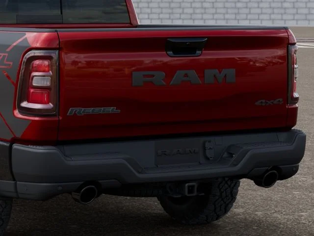 New 2026 Molten Red Pearl-Coat Exterior Paint RAM Rebel image 13