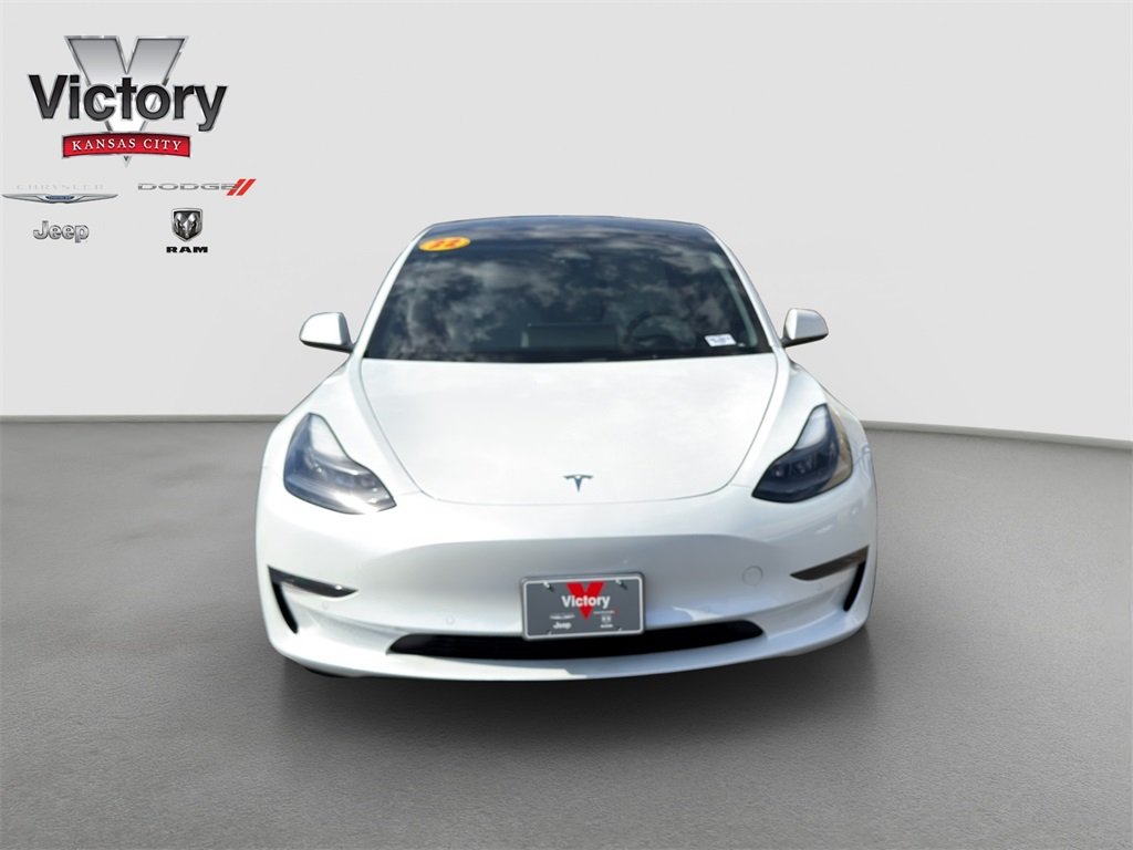 Used 2022 Tesla Model 3 Long Range with VIN 5YJ3E1EB2NF275683 for sale in Kansas City