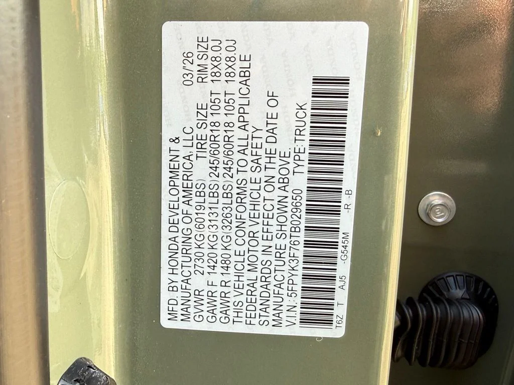 New 2026 Ash Green Metallic Honda TrailSport+ image 27