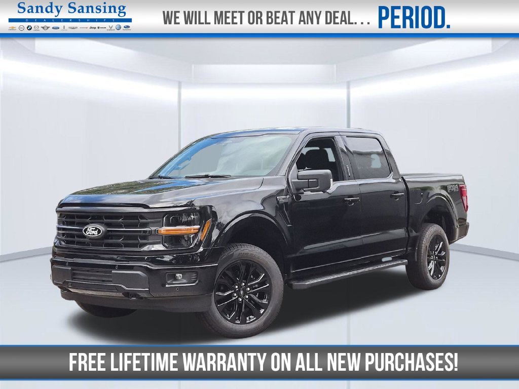 New 2026 Agate Black Metallic Ford XLT image 1
