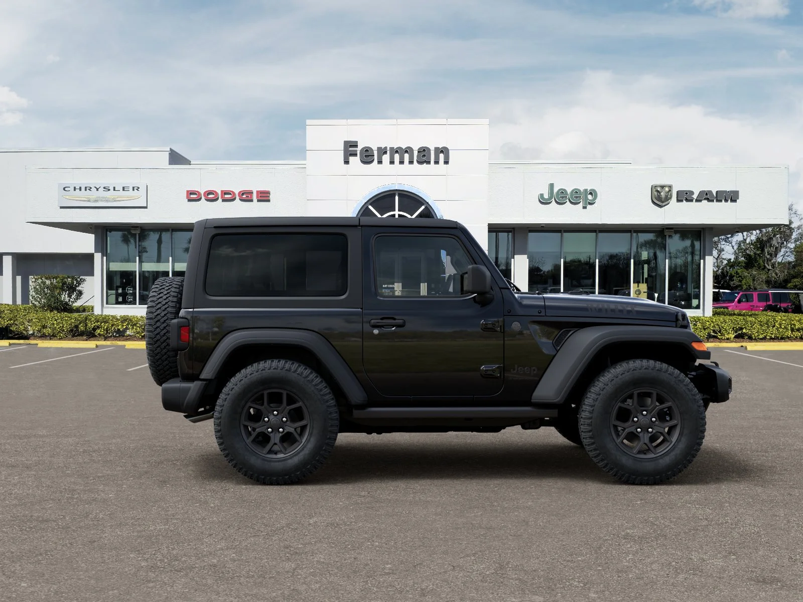 New 2026 Black Clear-Coat Exterior Paint Jeep Willys image 53