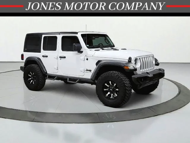 Used 2023 White Jeep Sport S image 1