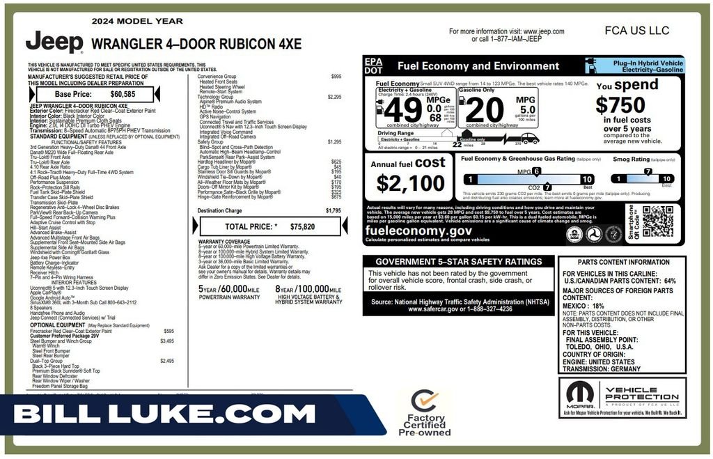 2024 Jeep Wrangler 4xe