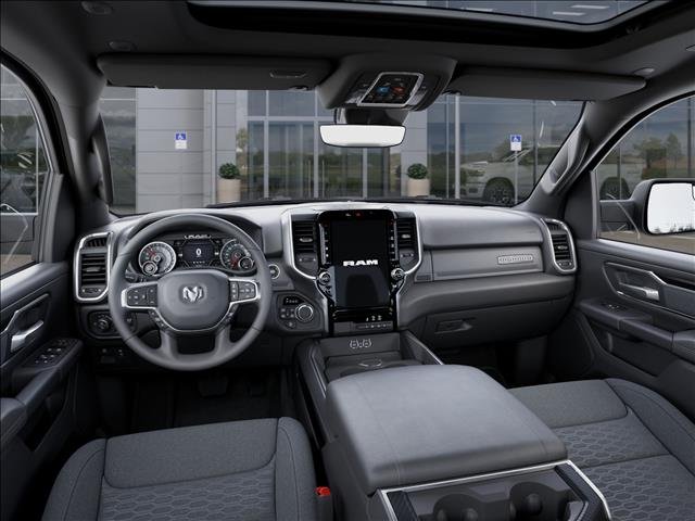 New 2026 Diamond Black Crystal Pearl-Coat Exterior Paint RAM Big Horn Crew Cab 4x4 5