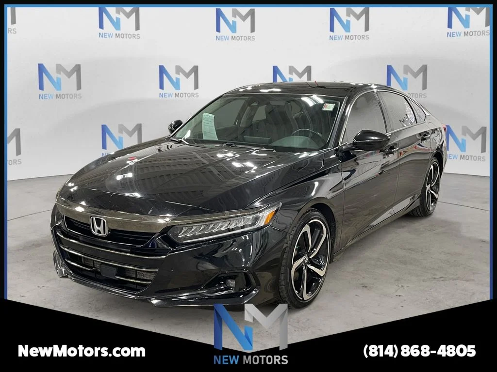 Used 2021 Black Honda Sport Special Edition image 1