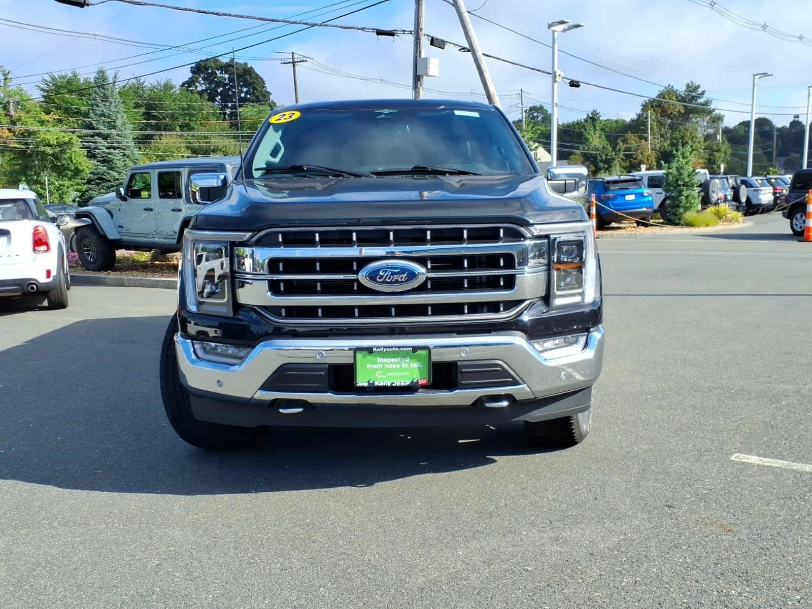 Used 2023 Agate Black Ford LARIAT image 3