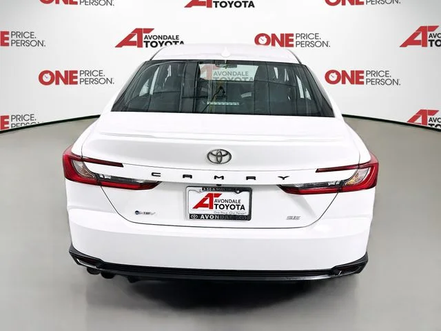 Certified Used 2025 White Toyota SE image 7
