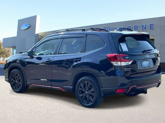 Certified Used 2021 Dark Blue Pearl Subaru Sport image 4