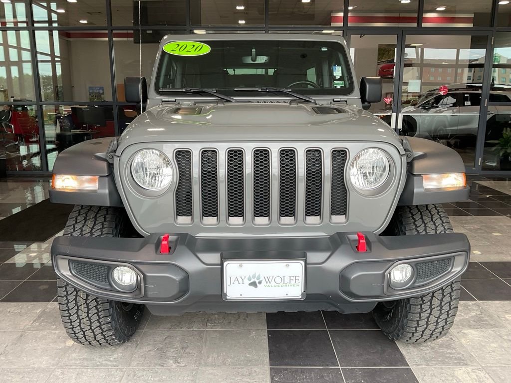Used 2020 Jeep Wrangler Unlimited Rubicon with VIN 1C4HJXFN2LW336472 for sale in Kansas City