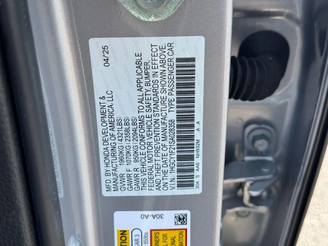 2025 Honda Accord LX - Photo 26