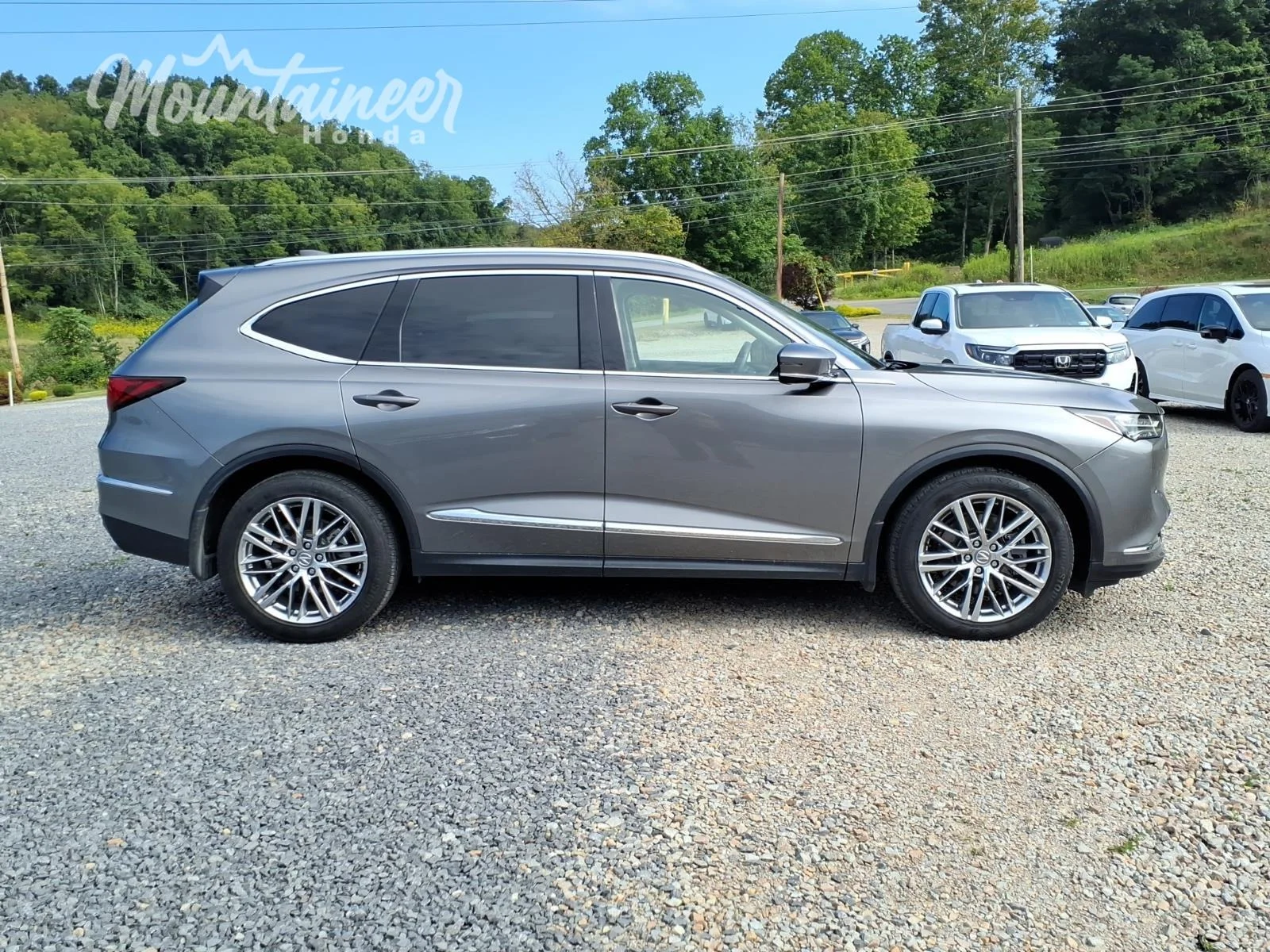 Used 2023 Liquid Carbon Metallic Acura SH-AWD w/Advance image 4