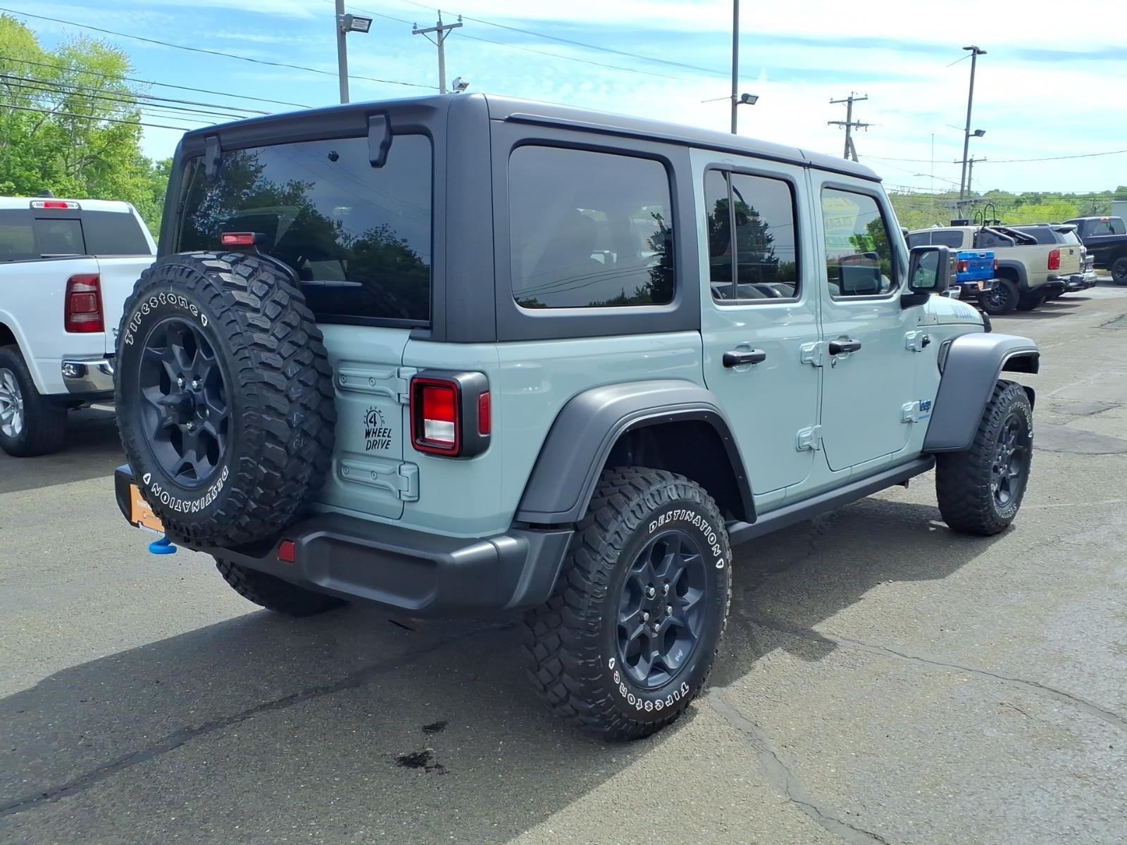 Used 2023 Gray Jeep Willys 4xe image 8
