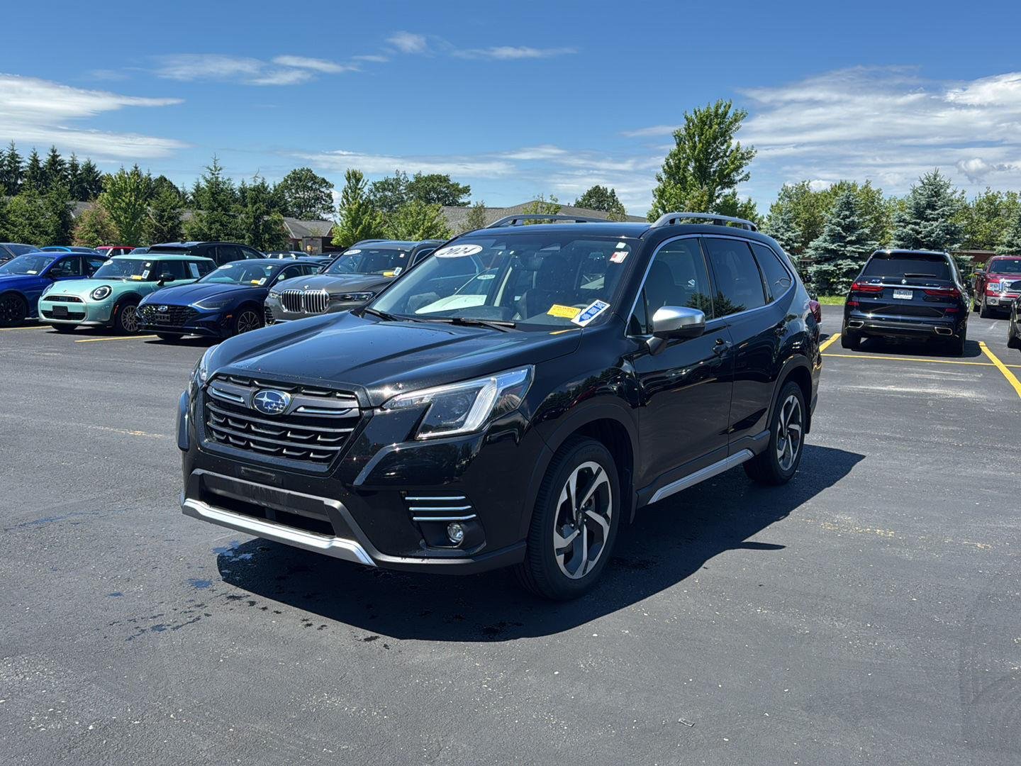 Used 2024 Crystal Black Silica Subaru Touring image 7