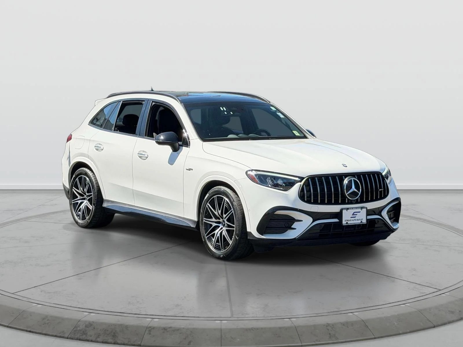 Used 2025 White Mercedes-Benz GLC 43 AMG® image 1