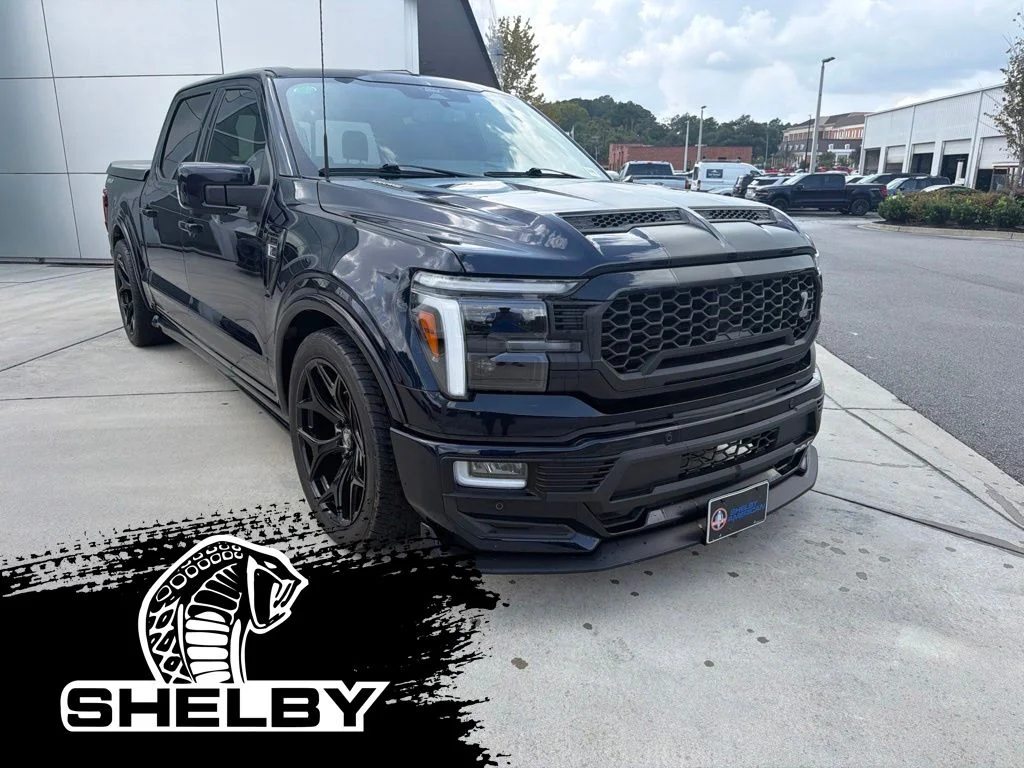 Used 2024 Antimatter Blue Metallic Ford Lariat image 1
