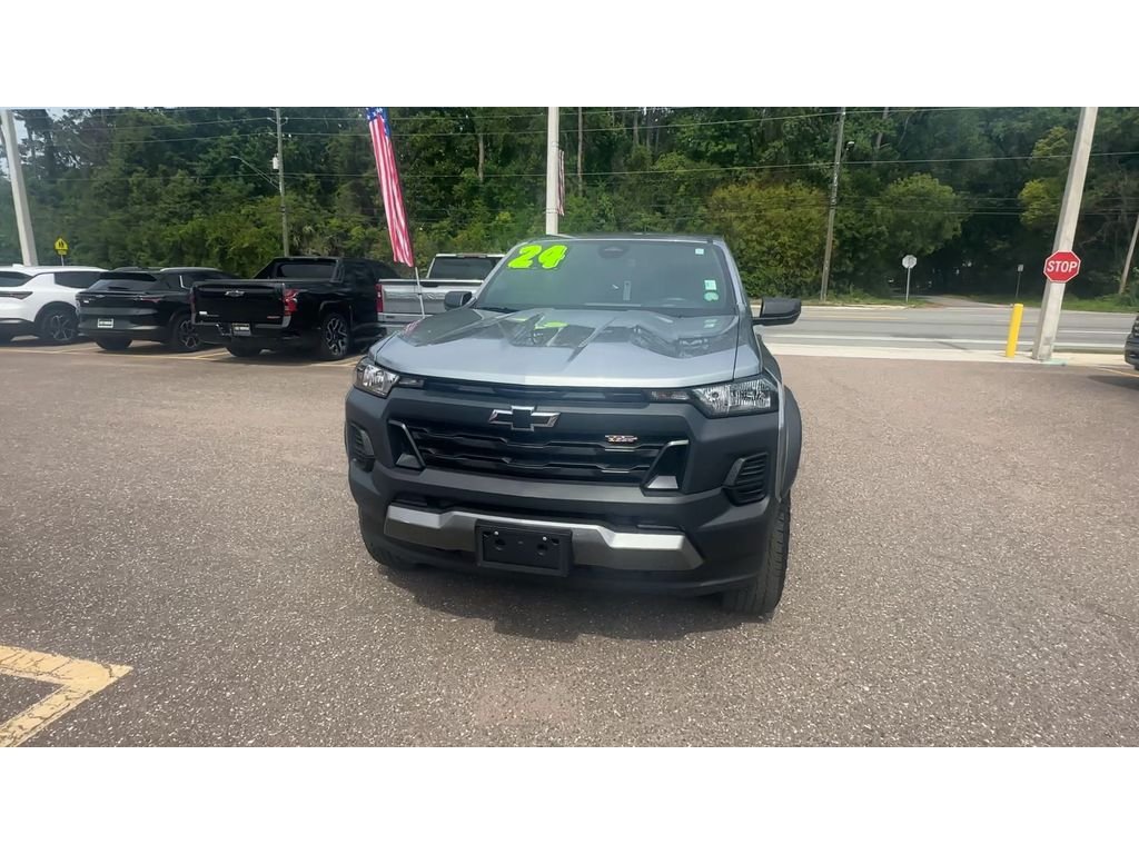Used 2024 Sterling Gray Metallic Chevrolet Trail Boss image 7