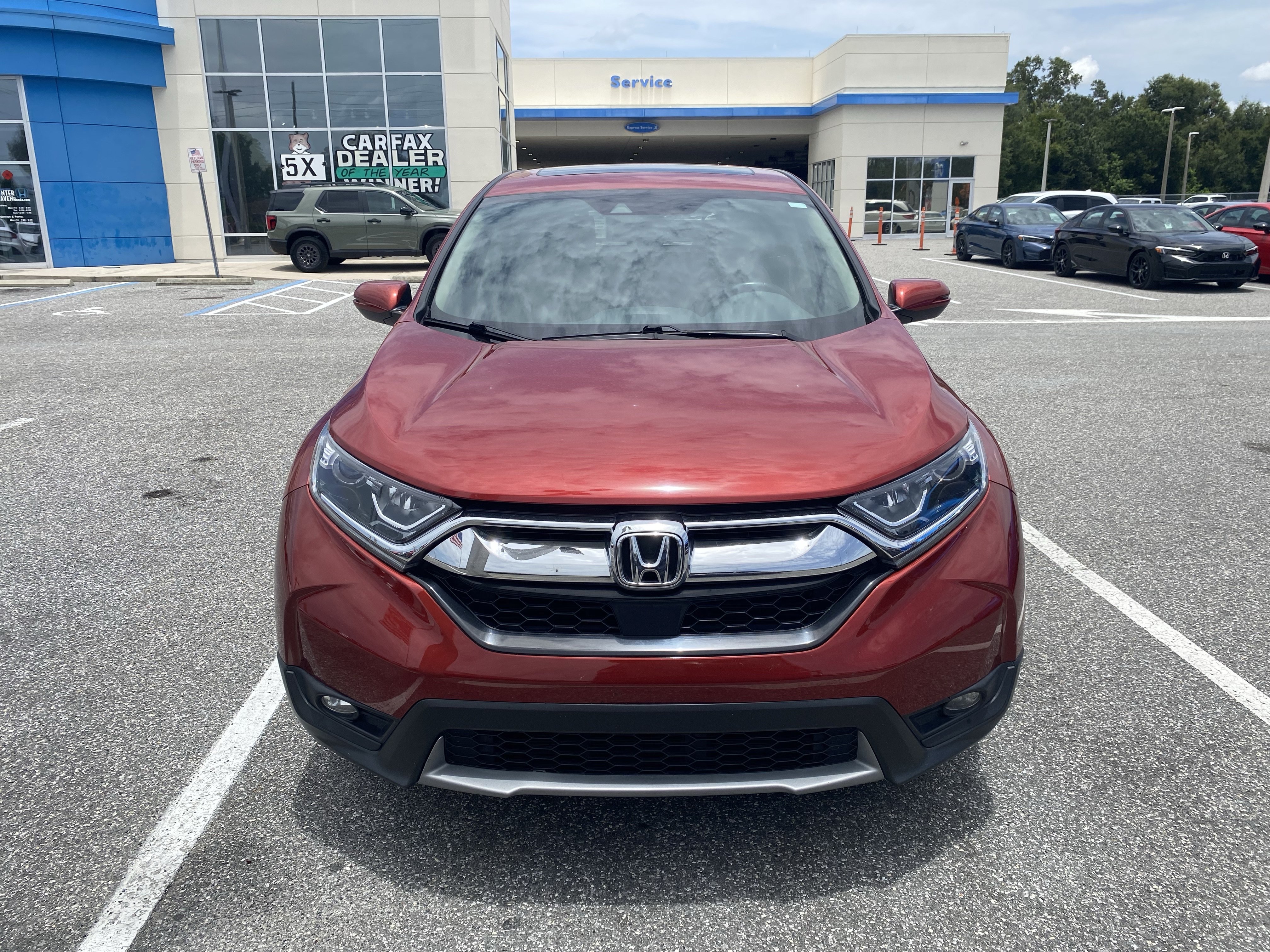 Used 2019 Molten Lava Pearl Honda EX-L image 2