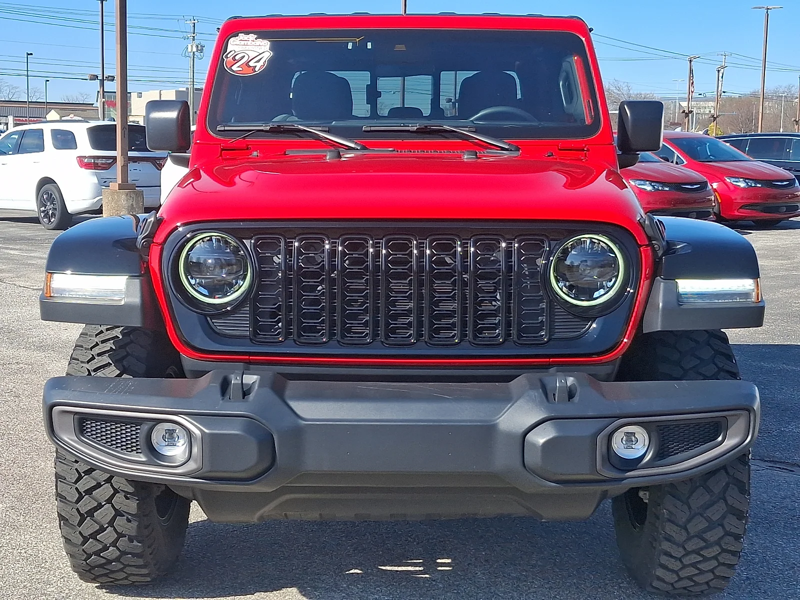 Used 2024 Red Jeep Willys image 3