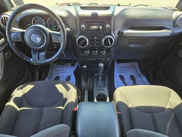 Used 2015 Black Jeep Unlimited Sport image 14