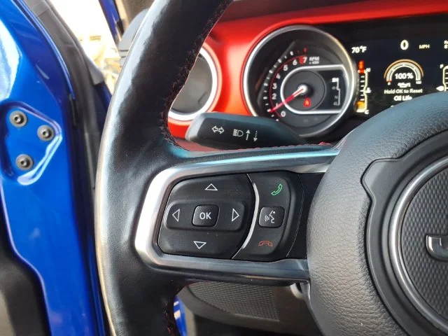 Used 2019 Blue Jeep Unlimited Rubicon image 26
