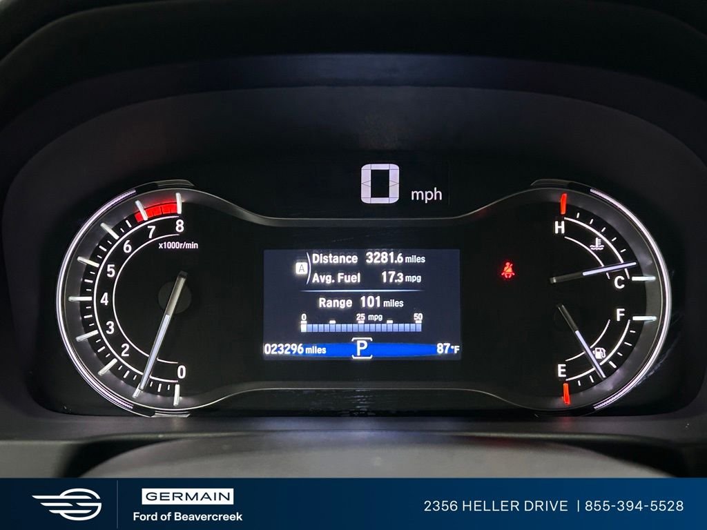 Used 2023 Platinum White Pearl Honda Black Edition image 18