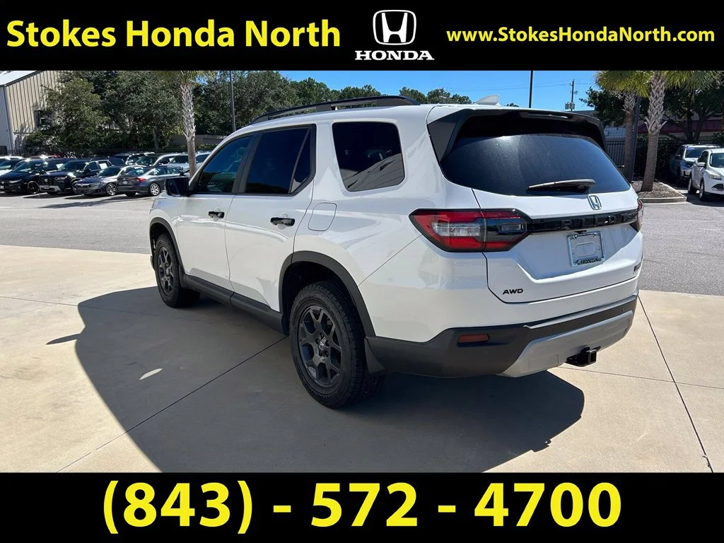 Certified Used 2025 White Honda TrailSport image 4