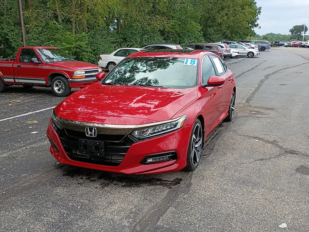 Certified Used 2018 San Marino Red Honda Sport image 7