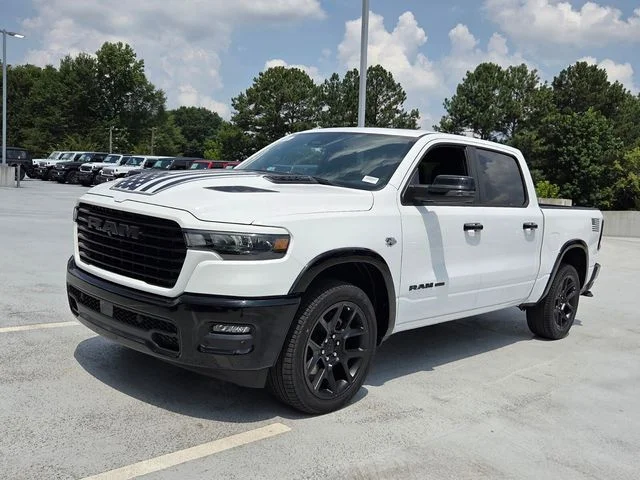 New 2026 Bright White Clear-Coat Exterior Paint RAM Laramie image 3
