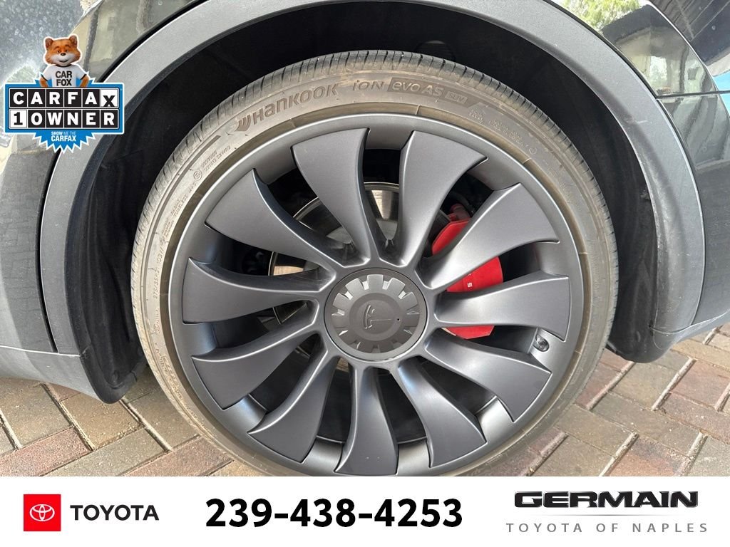 Used 2025 Black Tesla Performance image 10