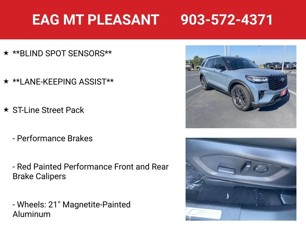 New 2026 Vapor Blue Metallic Ford ST-Line image 8