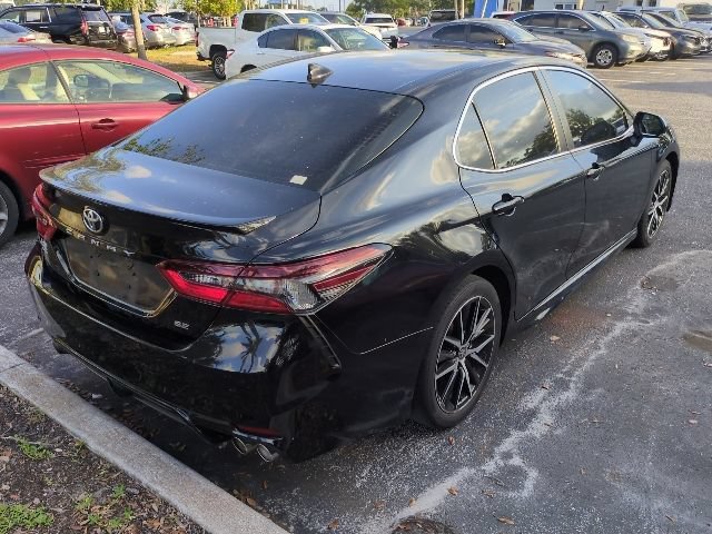 Used 2024 Black Toyota SE image 2