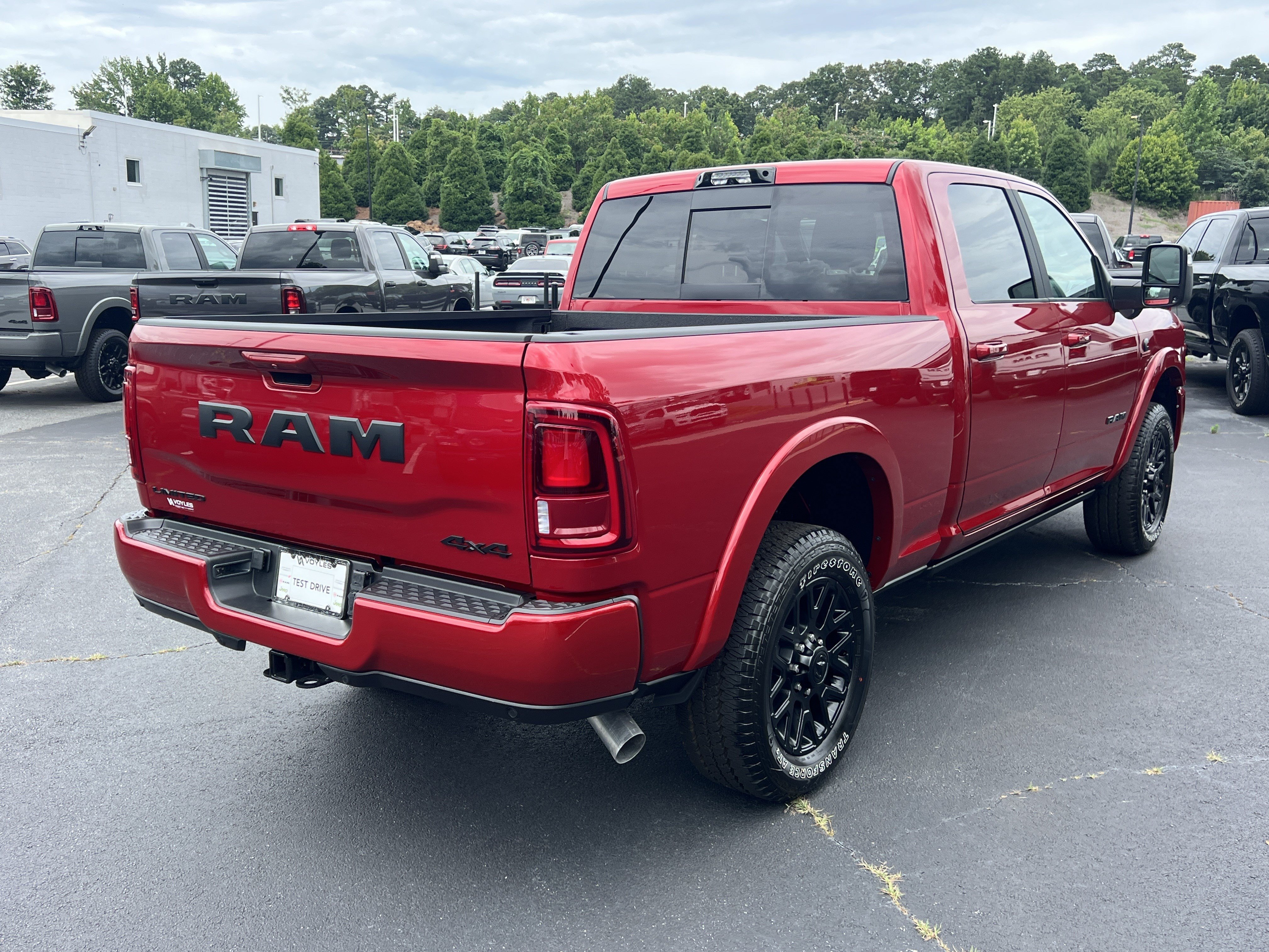 New 2026 Molten Red Pearlcoat Ram Limited image 8
