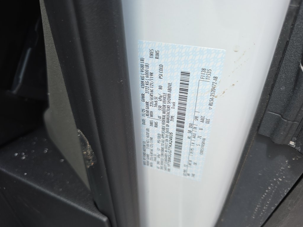 New 2026 Oxford White Ford Cargo Van image 32