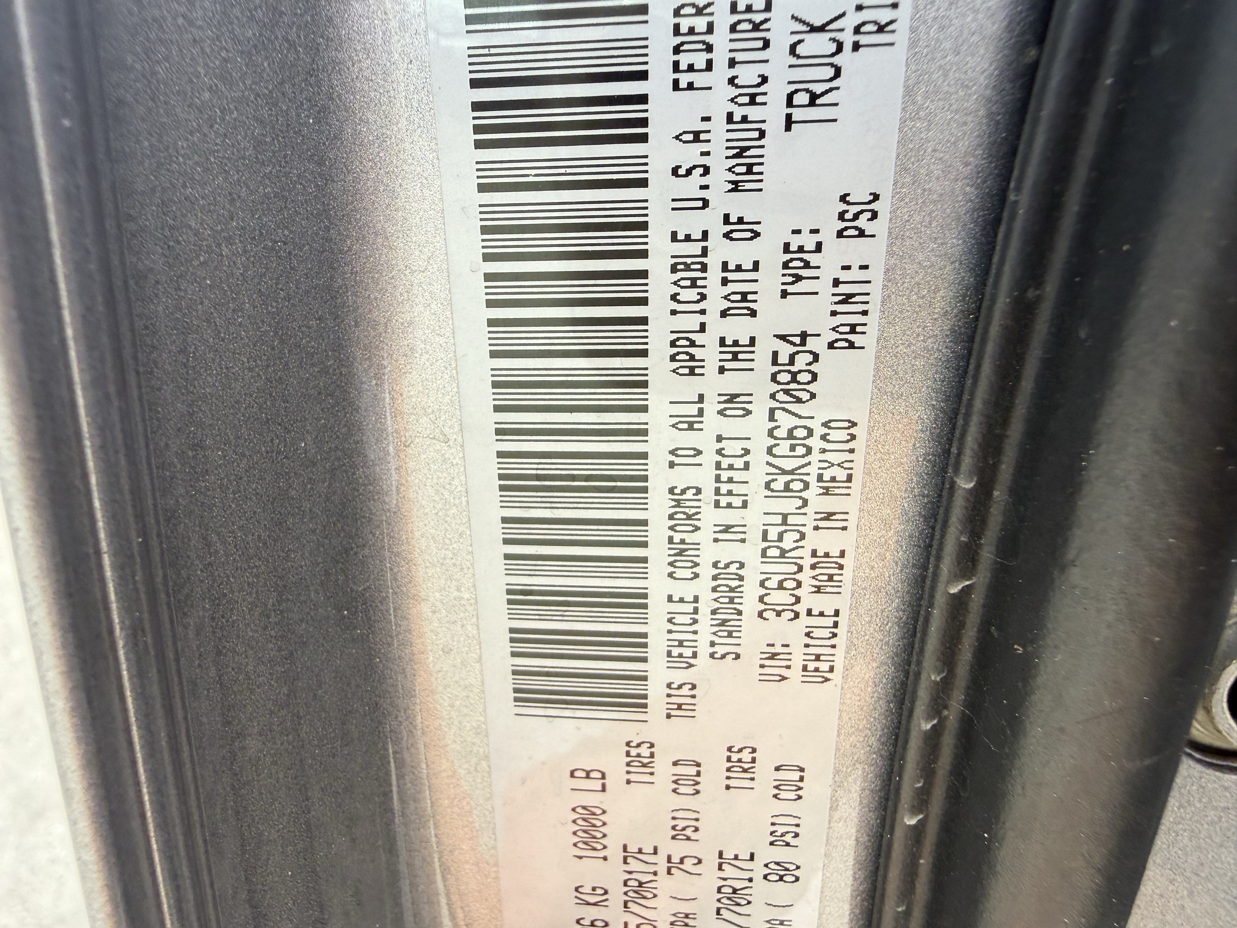 Used 2019 Billet Silver Metallic Clearcoat Ram Tradesman image 33