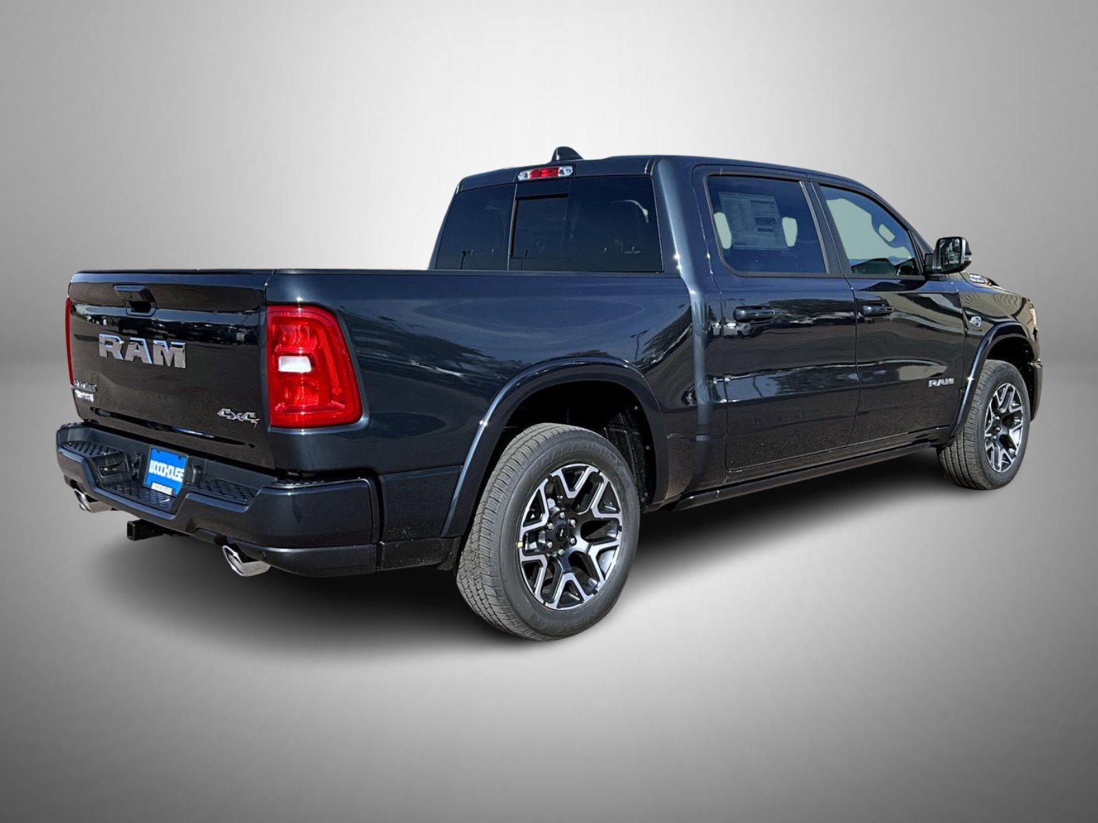 New 2027 Forged Blue Metallic Exterior Paint RAM Laramie image 5